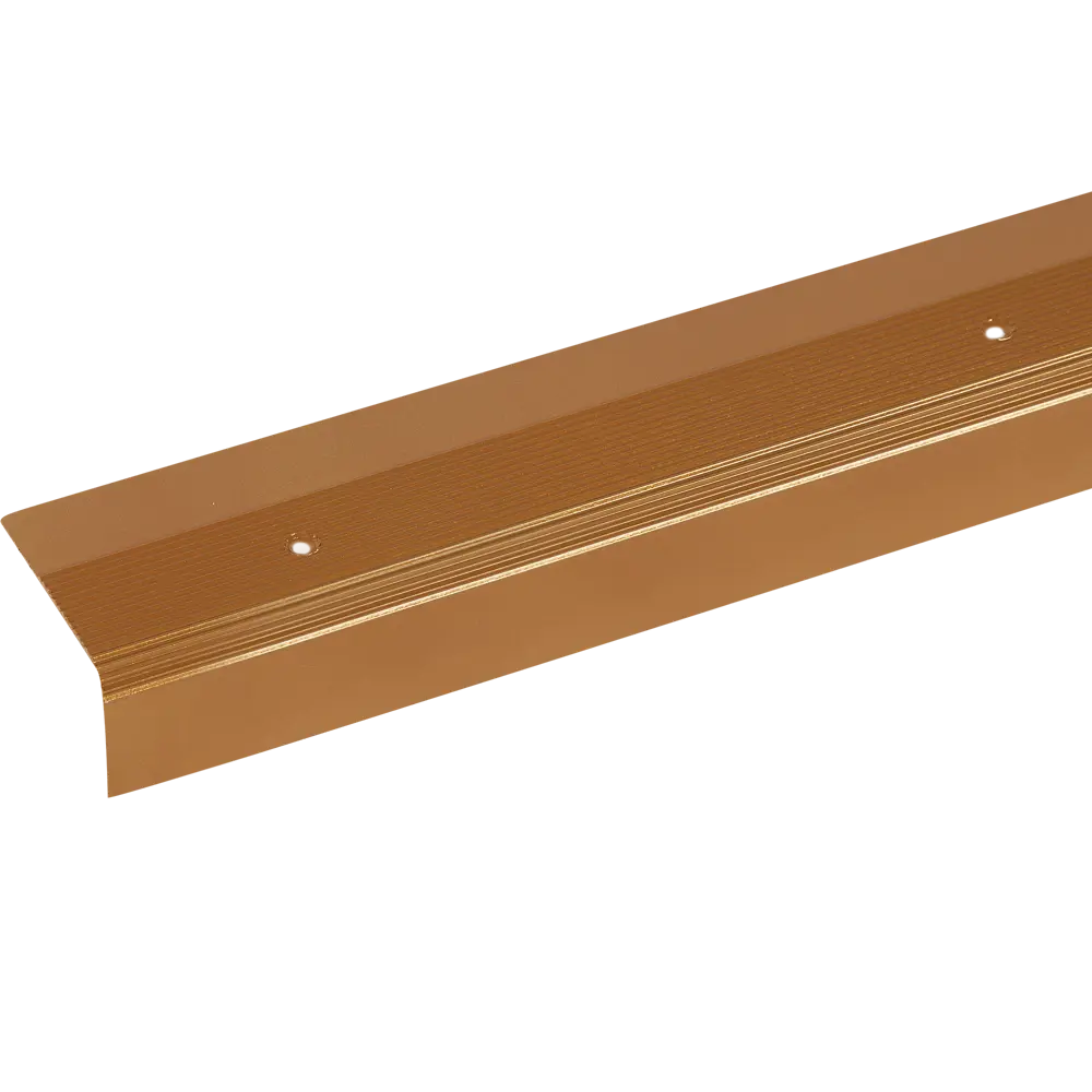 Угловой порог Artens золото 60x40x900 мм для защиты ступеней 17855371 STLM-0008830