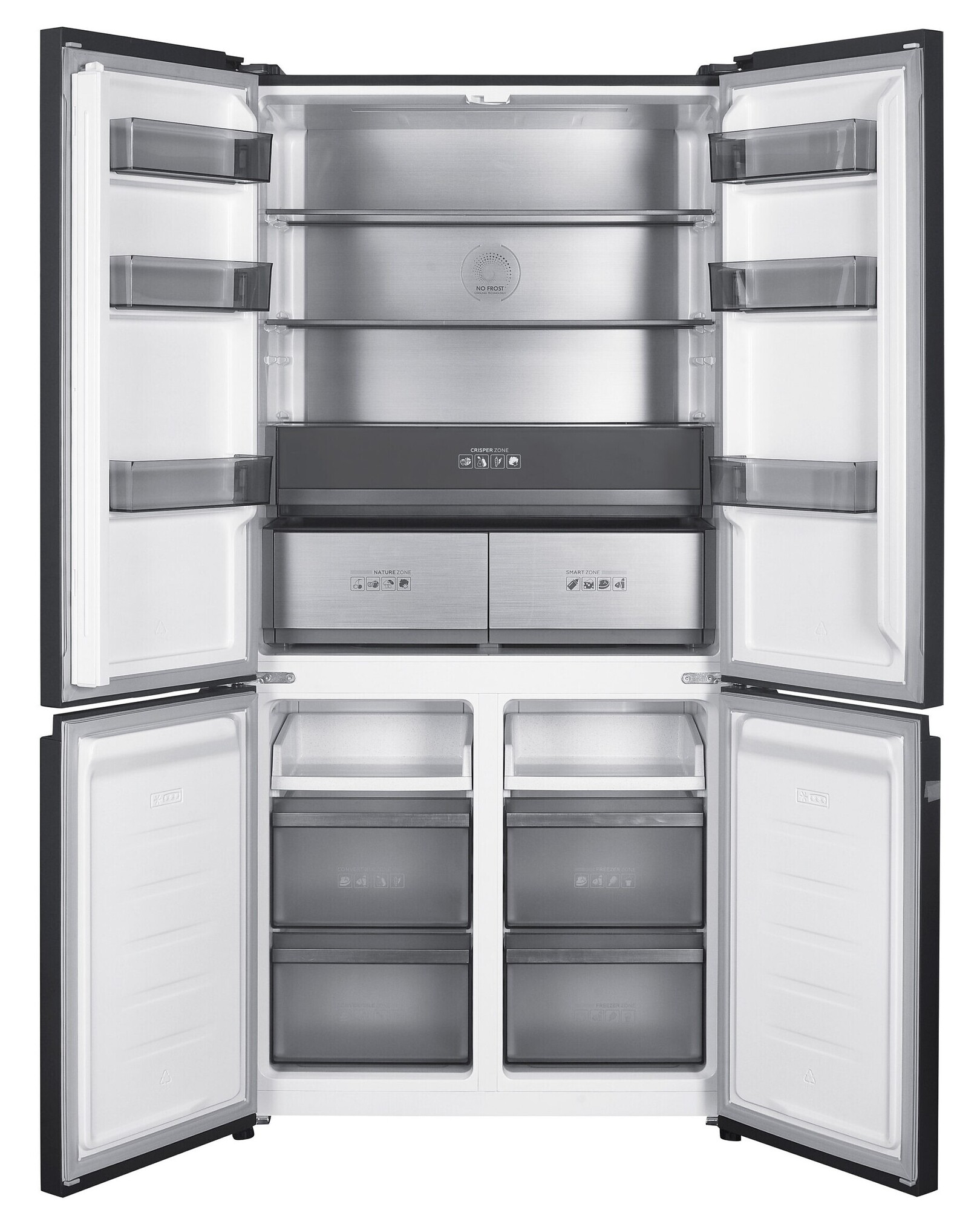 9196720 Холодильник многодверный   WILLMARK BIC-785IX серебристый STDN-0076569 - Вид №1