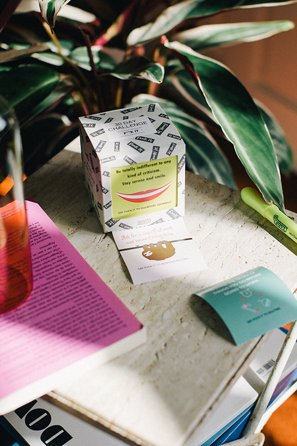 DYCHALFUE Игра «30 дней» f**k it Doiy  - Вид №1