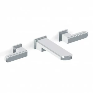 C01-1304 C01-1304 Настенный набор для раковины на 3 отверстия Трансатлантический Cristal & Bronze TRANSATLANTIQUE