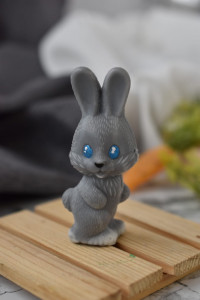 11377 Молд "Зайка попрыгайка S" силикон HobbyPage