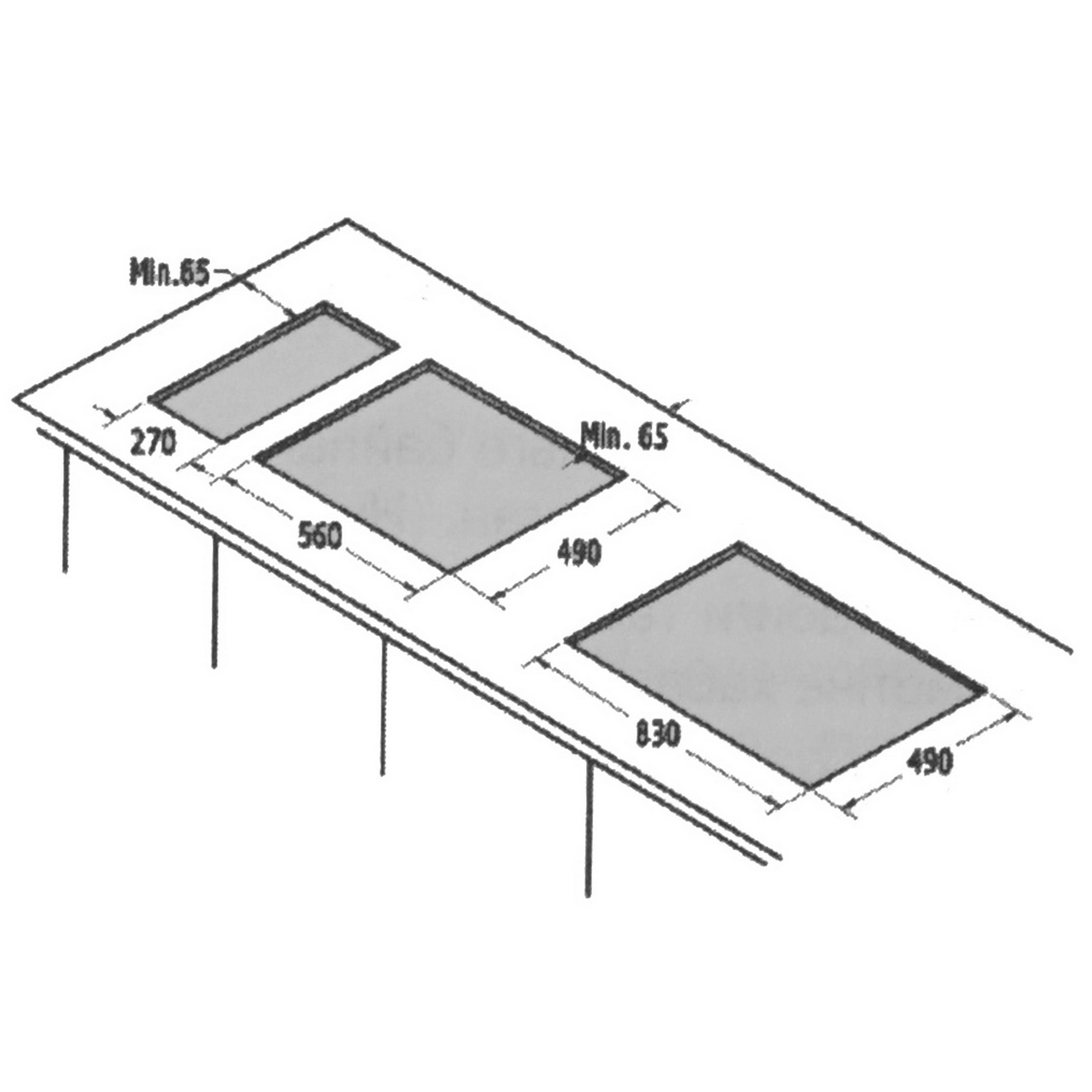 7922691 Газовая варочная поверхность MBS PG-602 STDN-0015307 - Вид №7
