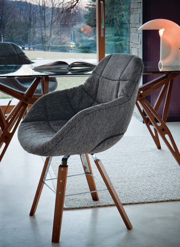 Полукресло EVA ZANOTTA 2266/R 