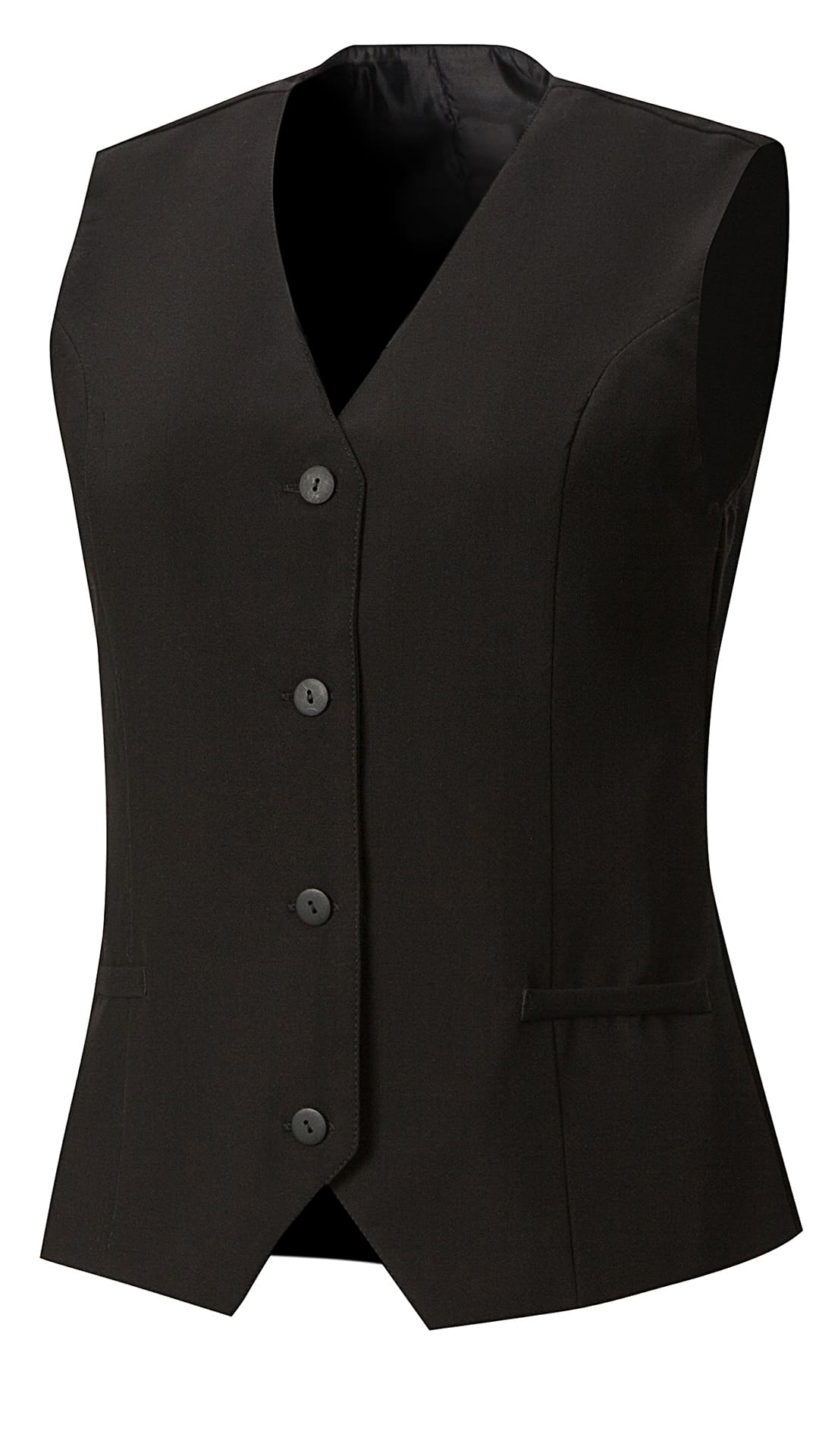 62875 Жилет  женский BLACK El-Risto  Одежда для официантов  размер 50 