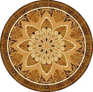 Художественный паркет Da Vinci Розетка 26-009 Дуб Любая на выбор (Гладкая) х1500 диаметр мм.