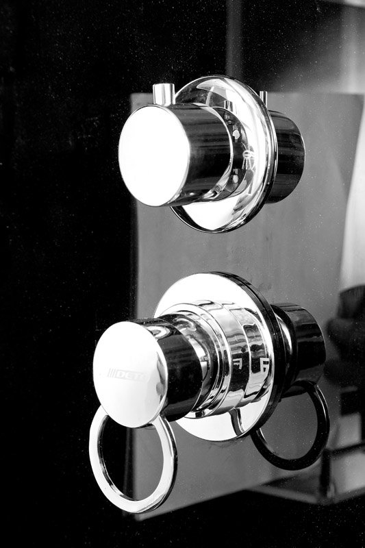 D90S+ эл. Душевая кабина DETO Серия D B01 BLACK - Вид №5