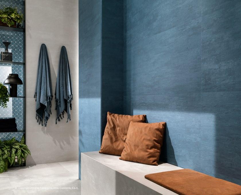 Atlas Concorde Белая плитка для стен с эффектом бетона Raw sun-id-1483334 - Вид №22