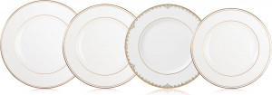 10665765 Lenox Сервиз столовый Lenox "Федеральный, золотой кант" на 6 персон 24 предмета Фарфор костяной