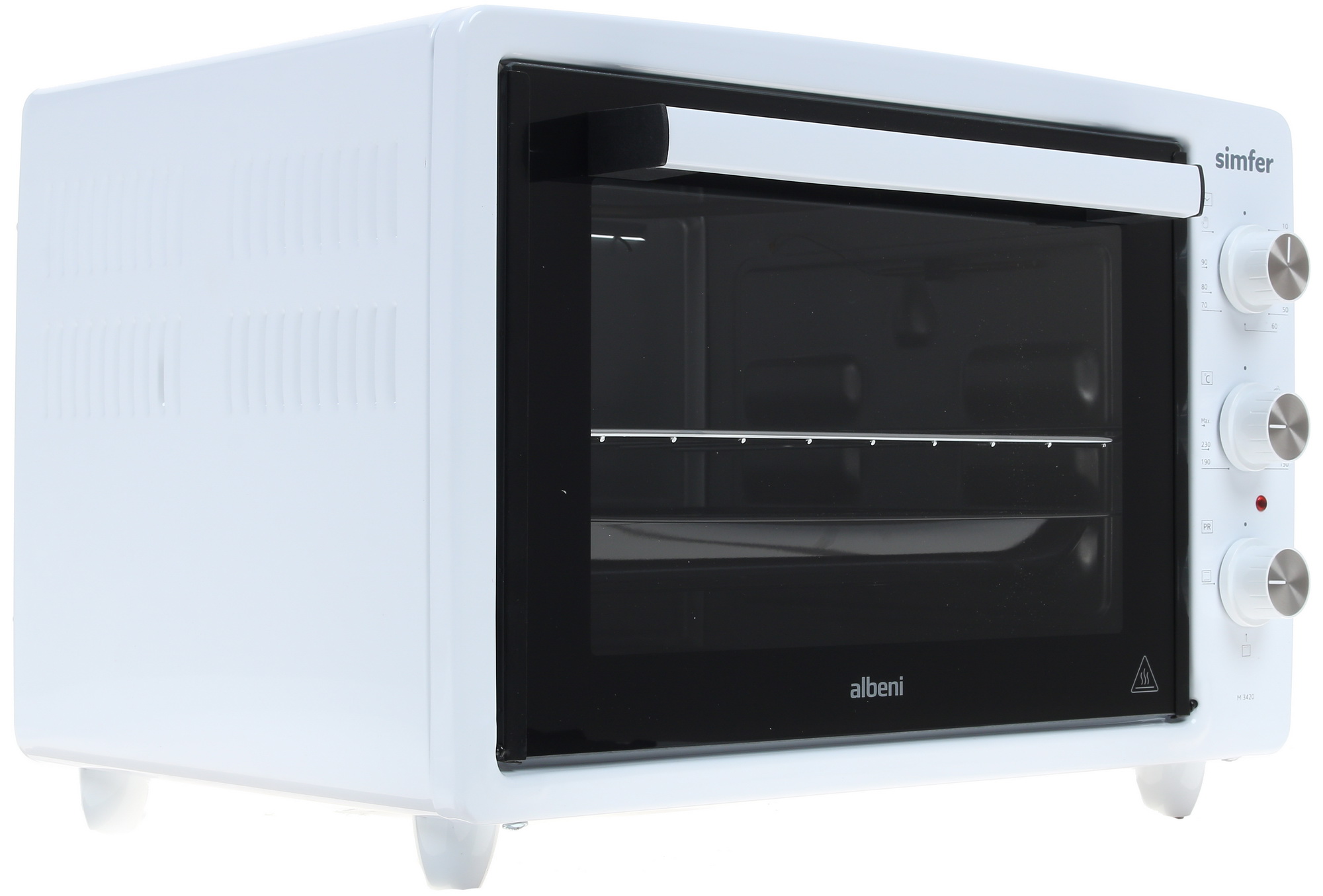 1262255 Мини-печь Simfer M3420 белый STDN-0112619 - Вид №1