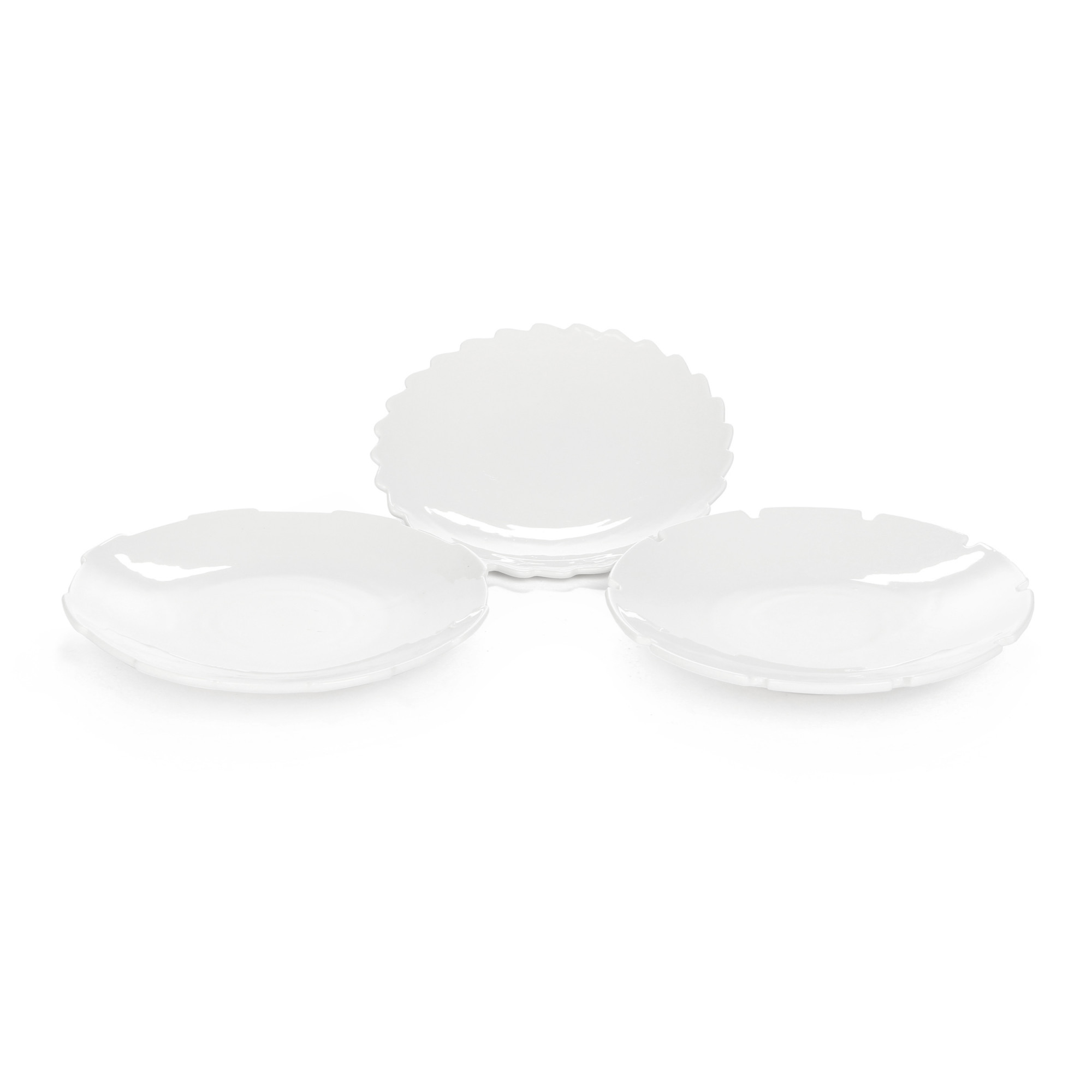 8008215109138 Набор из 3 десертных тарелок Machine Collection SELETTI 