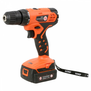 43799 Калибр Аккумуляторная дрель (Li-Ion) ДА-12/2+