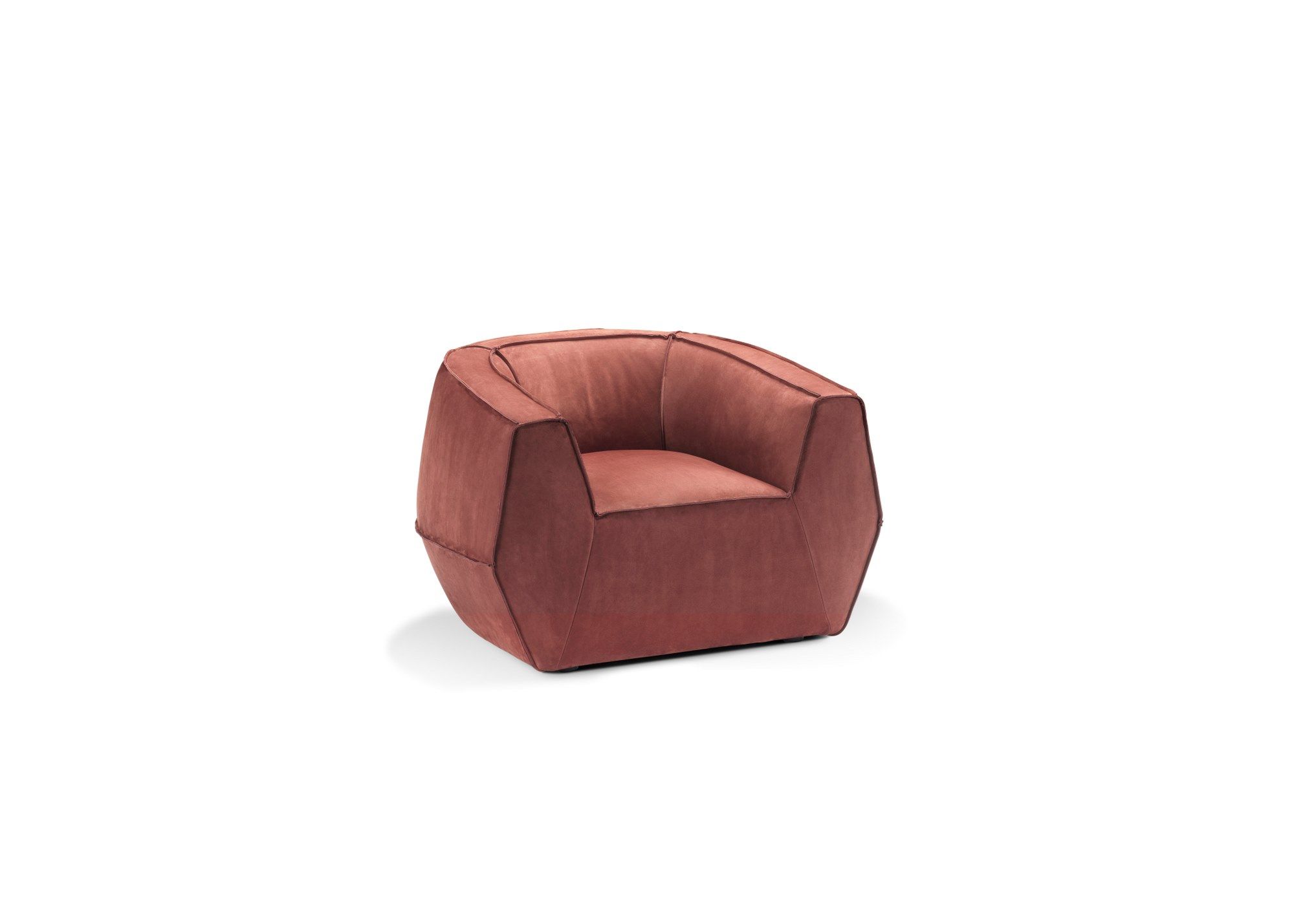 Кожаное кресло с подлокотниками GHIDINI1961 Infinito ARCH-00074738 - Вид №2