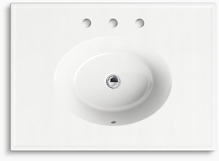 K-2796-8-G82 Накладная раковина на столешницу  прямоугольная Kohler  - Вид №2