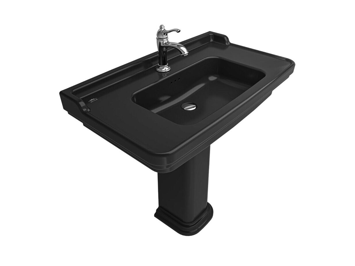 Умывальник Fireclay на колонне Kaleseramik сантехника ARCH-00027807 - Вид №3