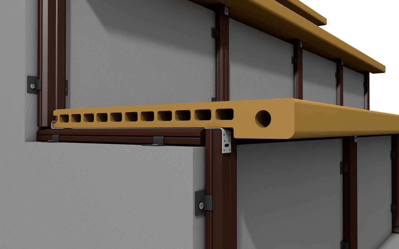 Монтажный комплект для ступеней CM: надежная фиксация на 3 метра 84910129 STLM-0057100 - Вид №4