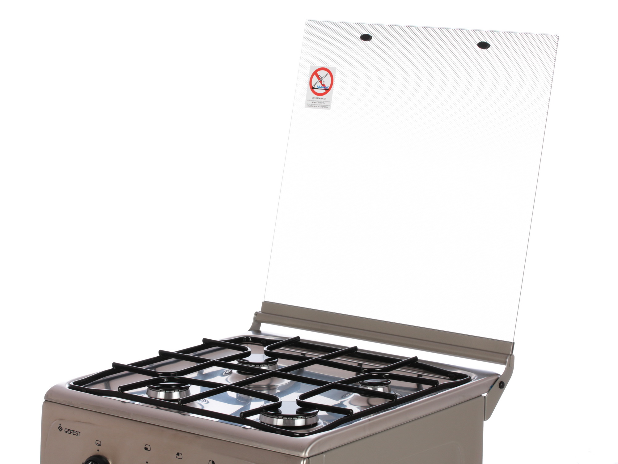 1089277 Газовая плита Gefest 3200-06 К62 серебристый STDN-0110191 - Вид №6