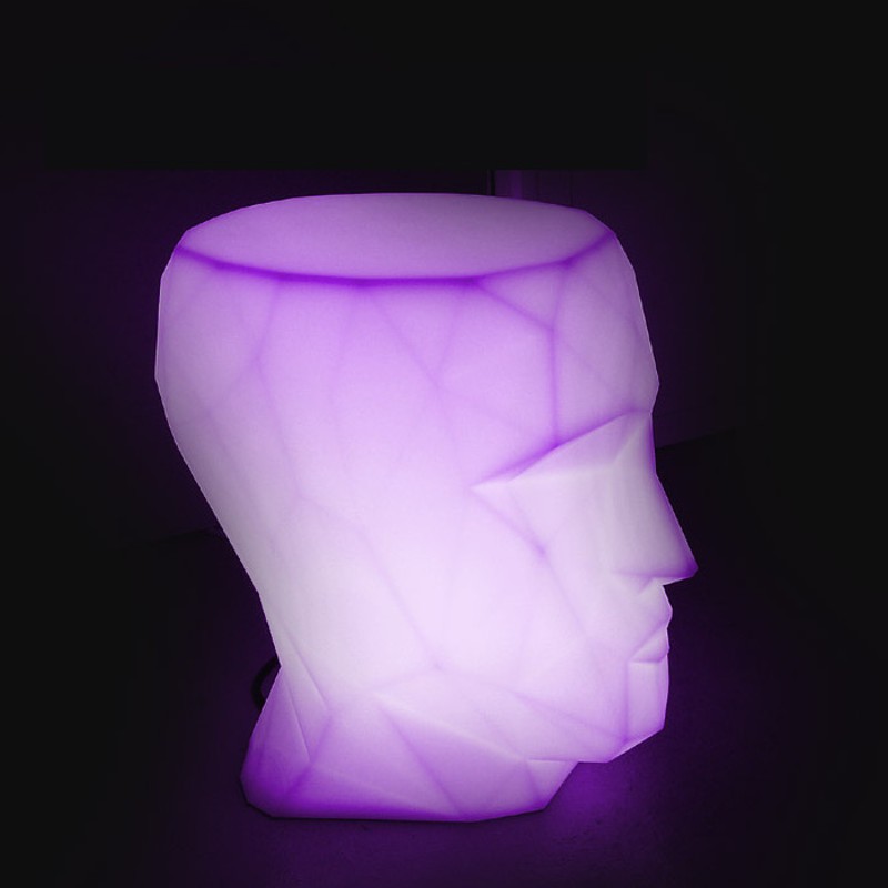 070175 Столик светящийся LED RGBW DMX BATTERY Vondom Adan - Вид №2