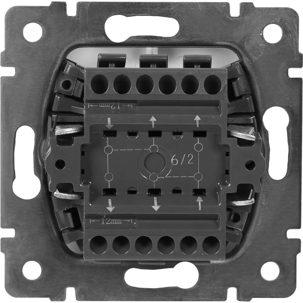 Проходной выключатель Werkel 2-клавишный для умного освещения 17782088 Встраиваемые механизмы STLM-0008599 - Вид №3