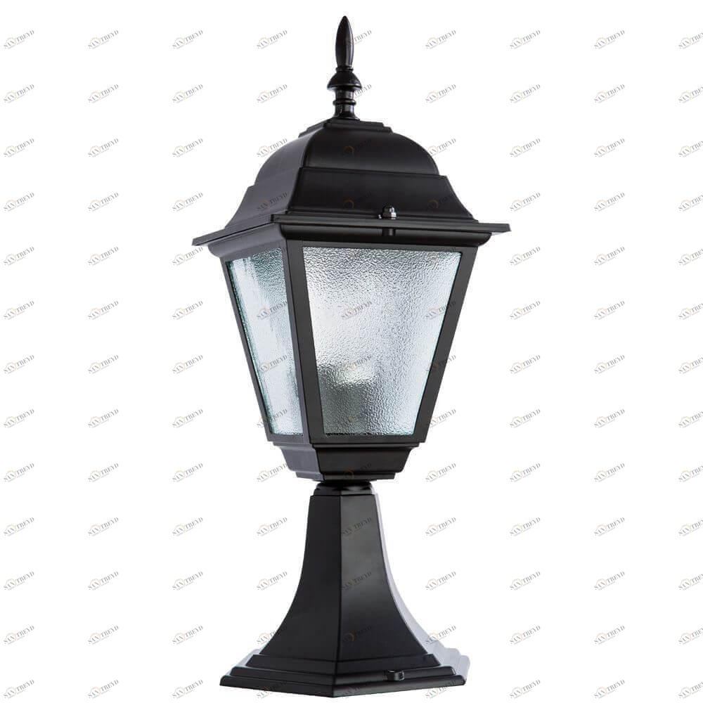 Уличный светильник черный Arte Lamp Bremen 1BK A1014FN-1BK ARTE LAMP ПОД СТАРИНУ, ФОНАРЬ 00-3898549 Черный 