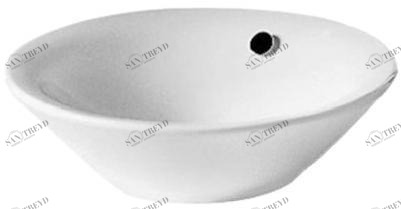 040833 Накладная раковина на столешницу  овальная Duravit Starck 1