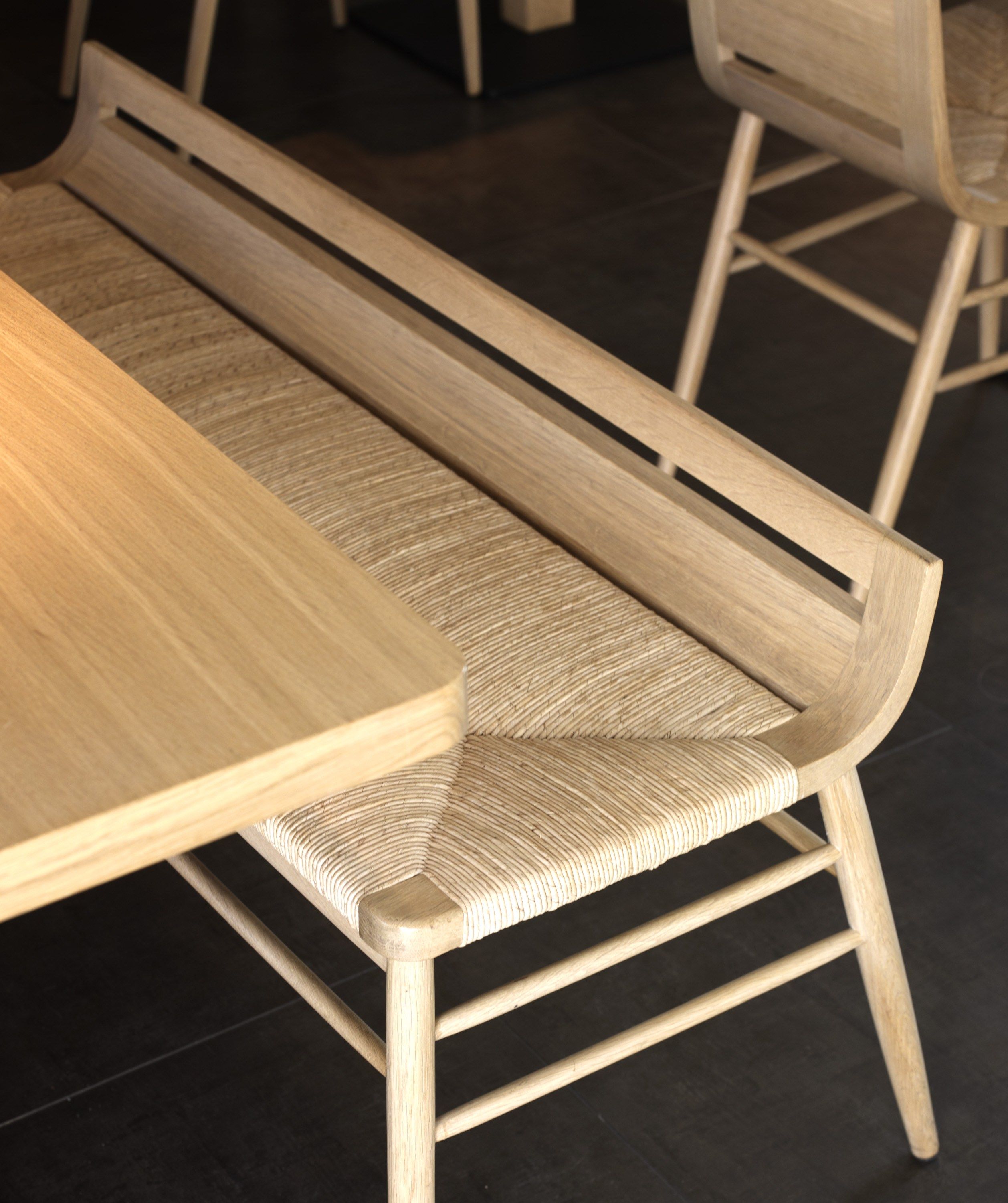 Дубовая скамья ALKI Kimua ARCH-00095278 - Вид №6