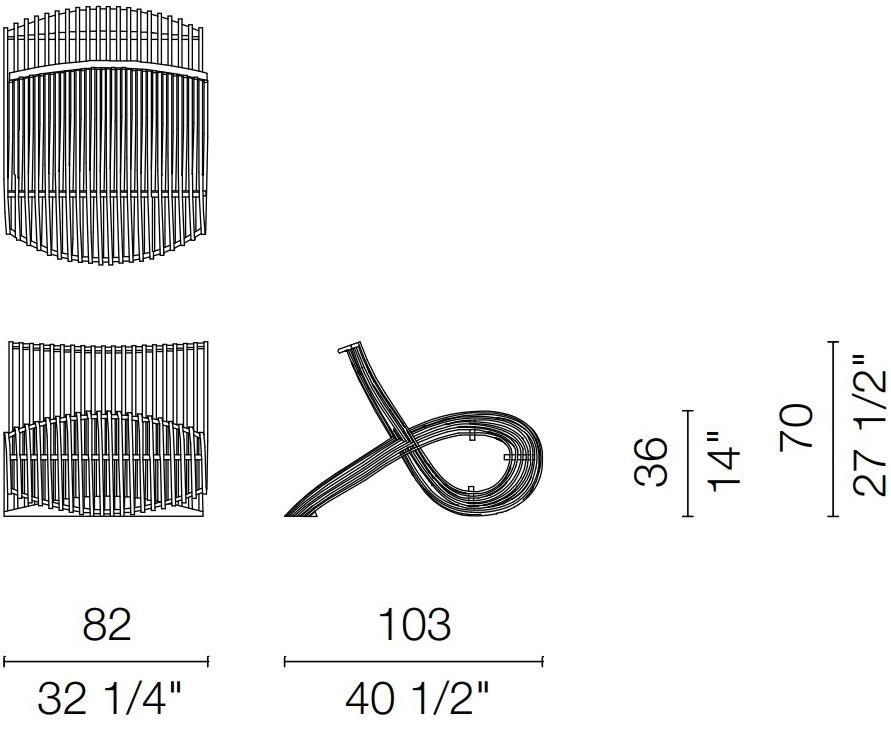 Cappellini Кресло из дерева  Mn_30  - Вид №2
