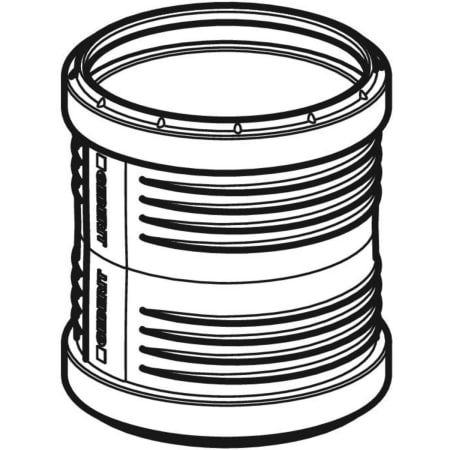 390.316.14.1 Муфта Geberit Silent-PP Geberit  - Вид №1