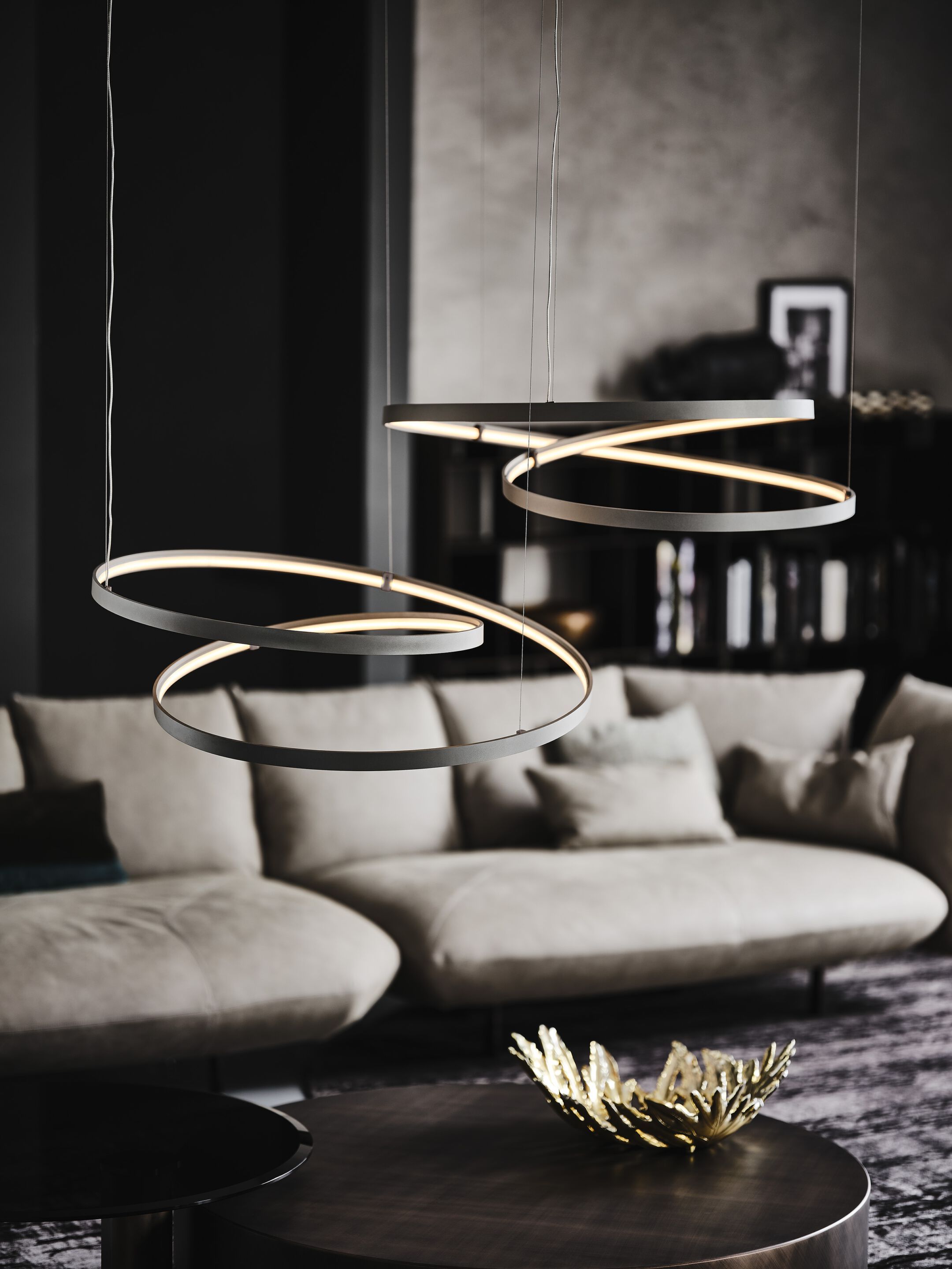 Стальной подвесной светильник Cattelan italia HEAVEN ARCH-00142556