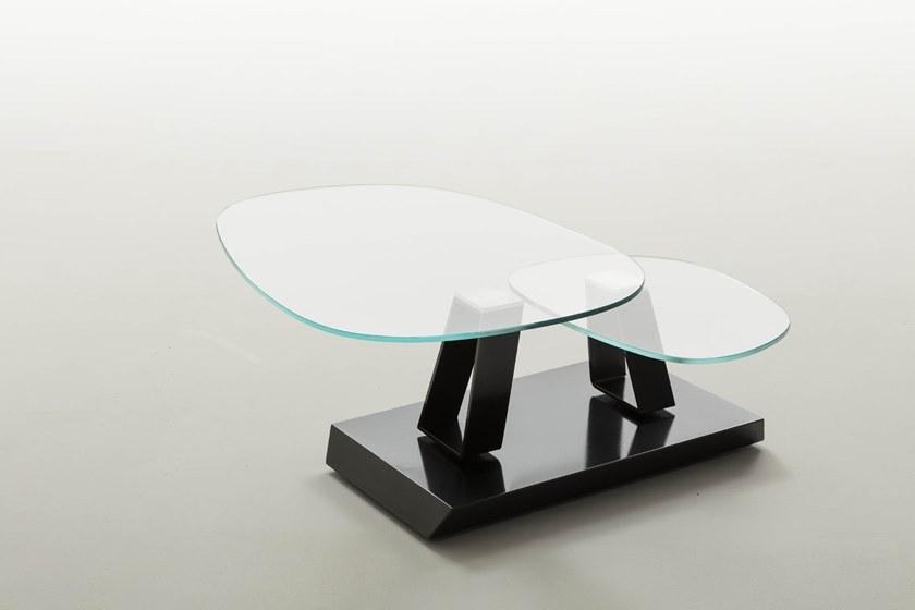 Ozzio Italia Низкий хрустальный стол  T056  - Вид №5