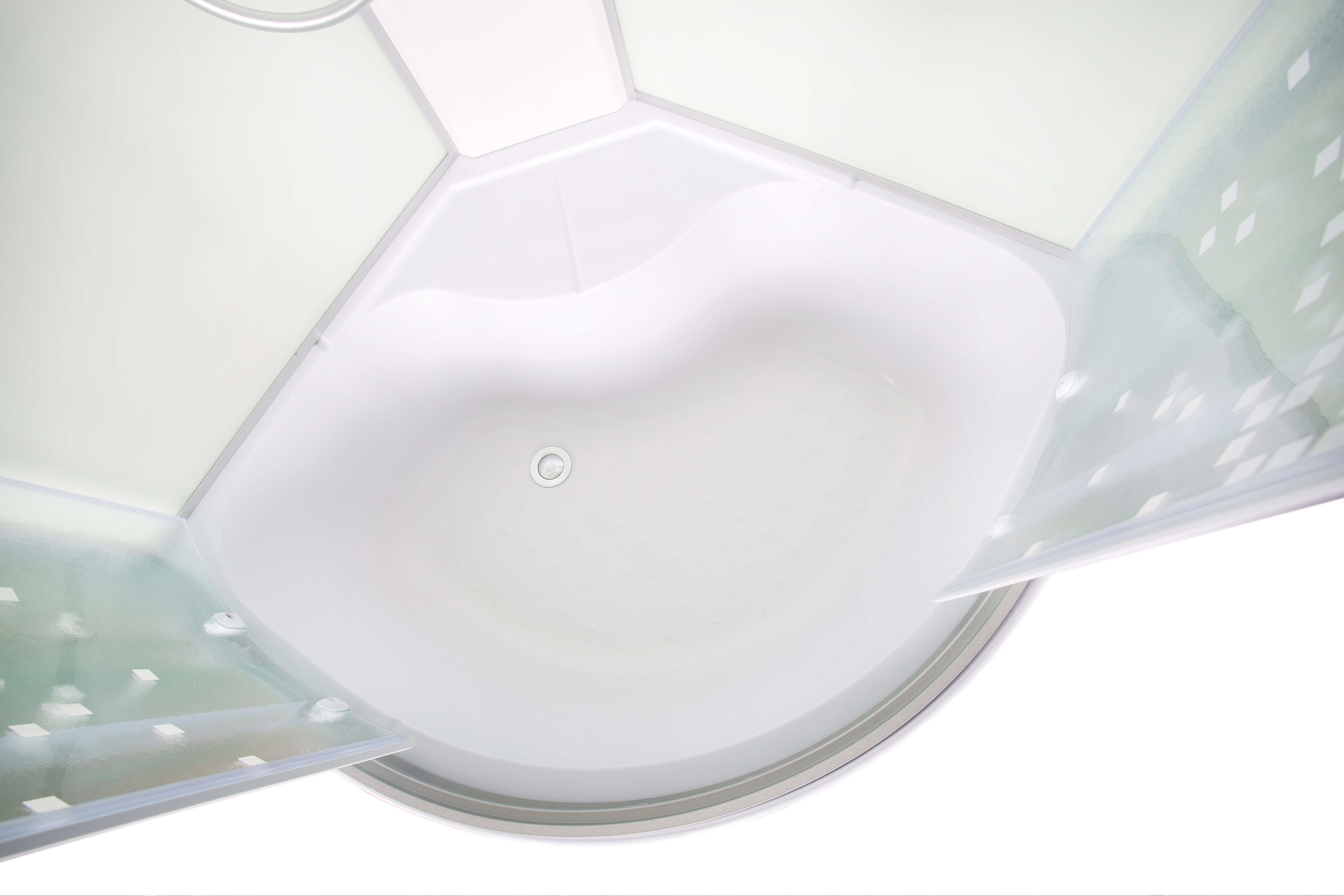 А102 R стандартная Душевая кабина DETO Серия А L 990 N с гидромассажем - Вид №28