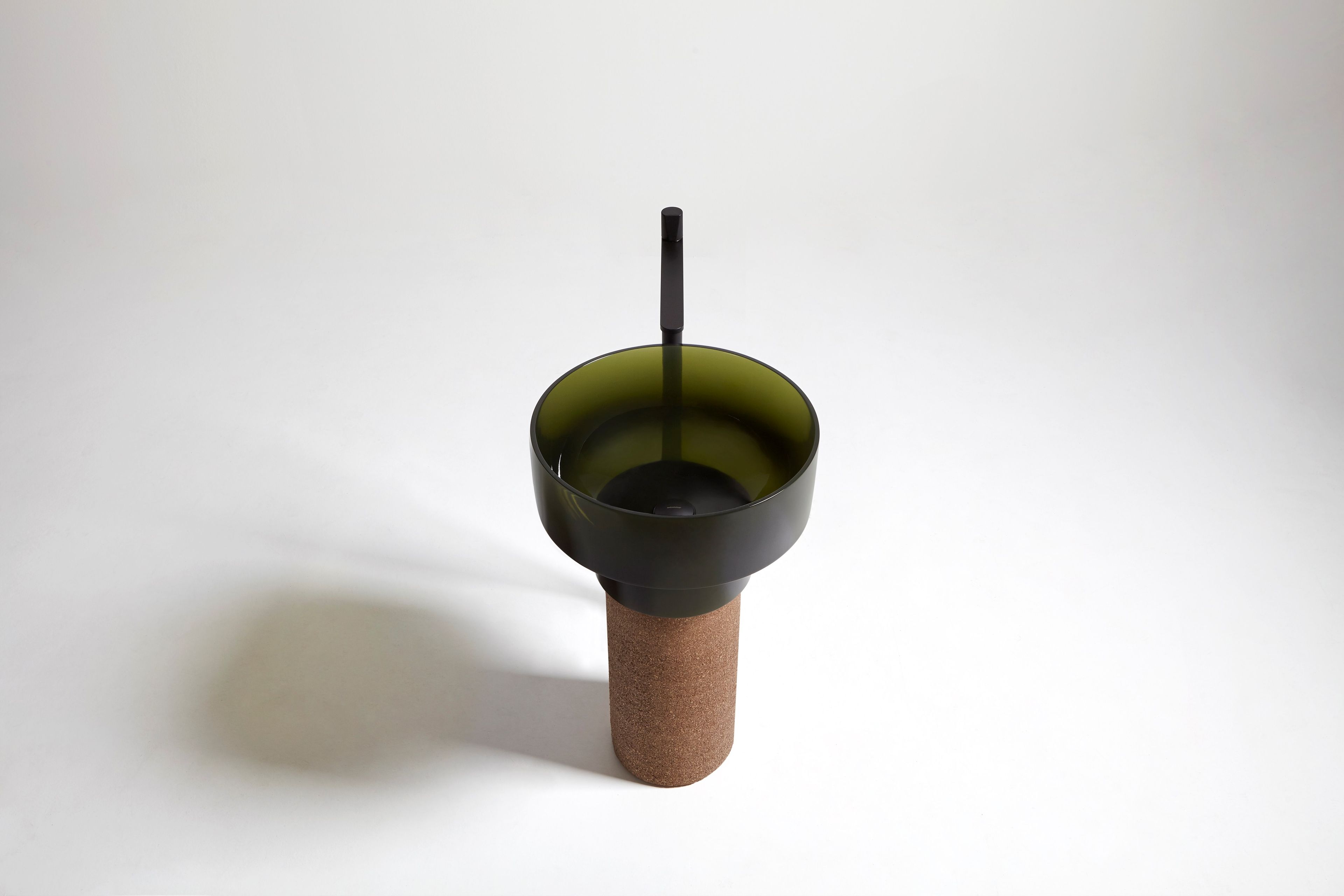 Круглая отдельно стоящая раковина из Cristalmood® и пробки Antoniolupi Borghi ARCH-00039251 - Вид №14