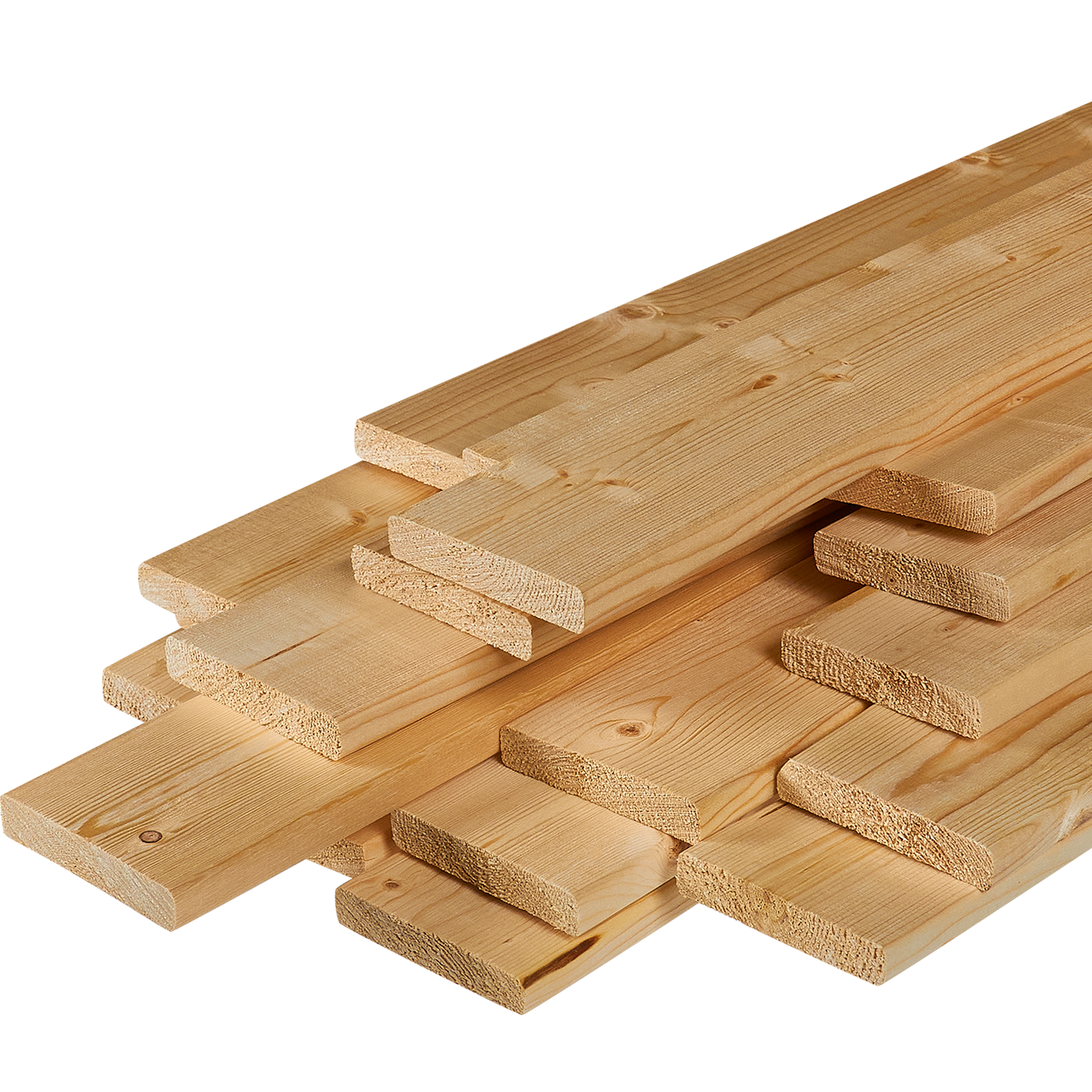 Santreyd Планкен прямой из массива хвои с фаской для фасадов и интерьера 83400583 STLM-0040837 - Вид №1