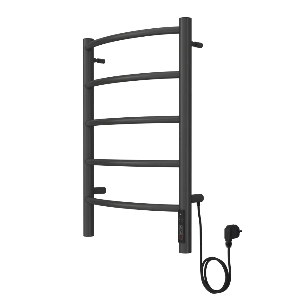 Вармо Сатурн П5 - электрический полотенцесушитель графит 400х600 мм 89435722 STLM-1577601