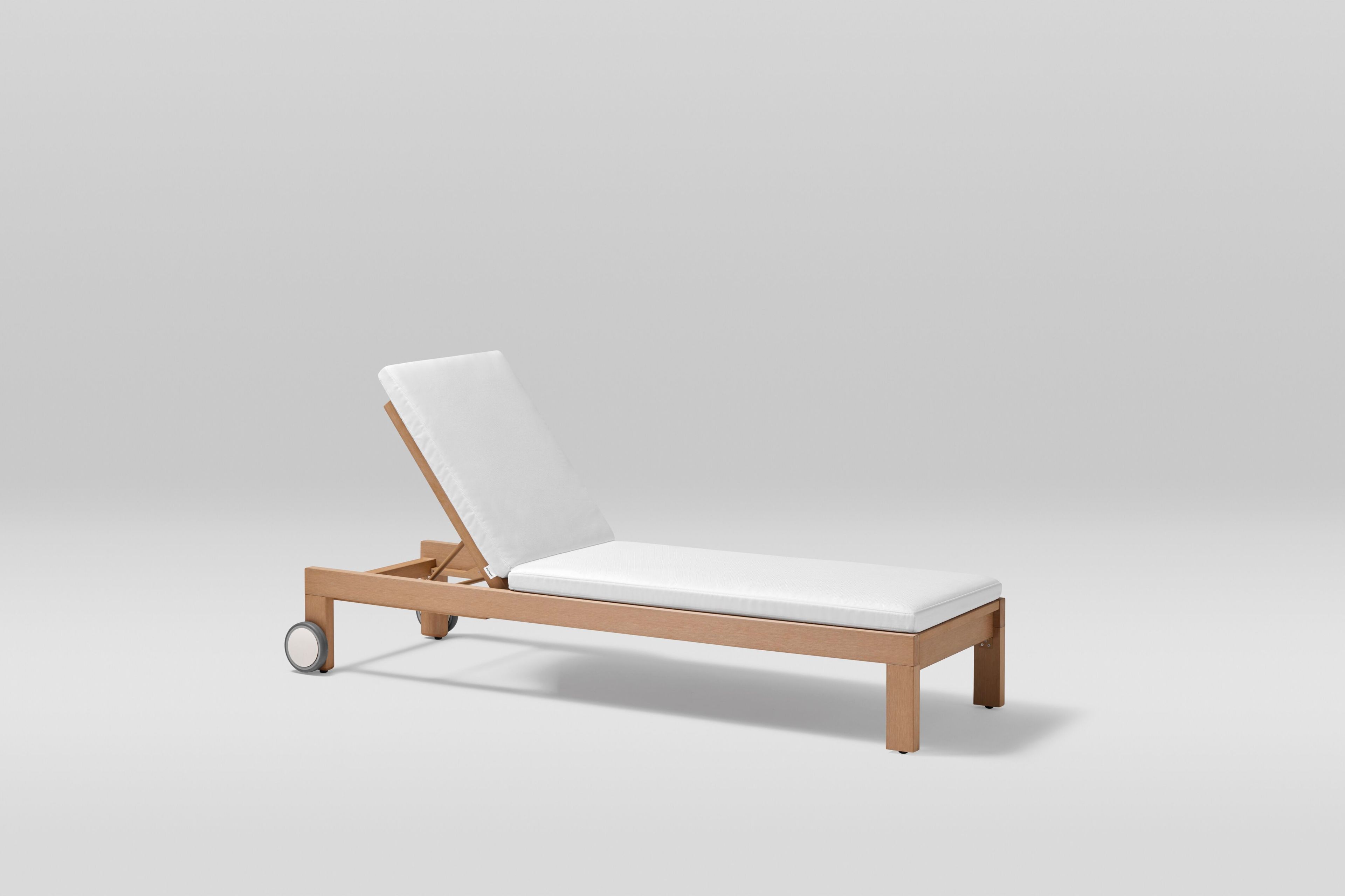 Ткань и TechTeak Recliner Садовая кровать с колесами POINT Kahn ARCH-00057871 - Вид №5