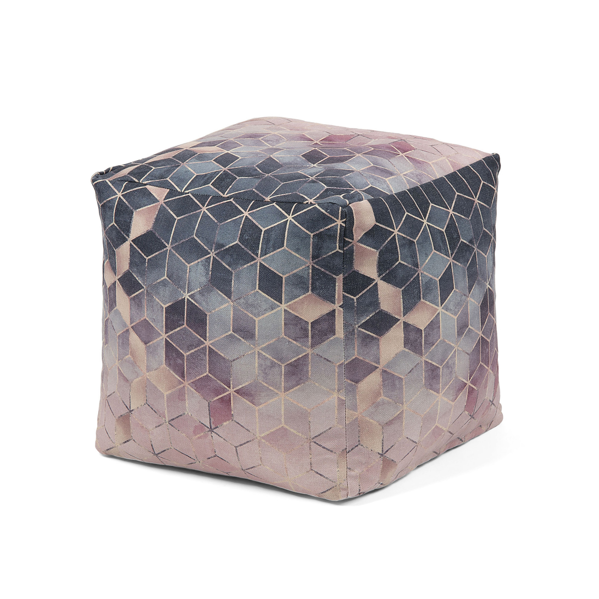 8433840495828 Пуф insolit 45x45 серо-розовый La forma 
