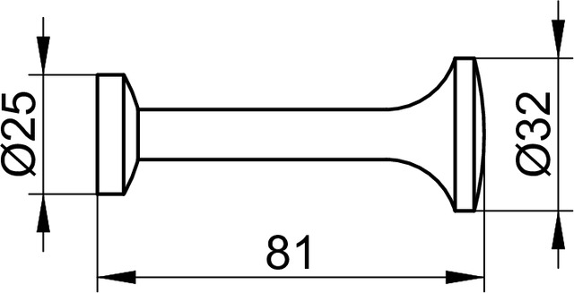 11616010000 Крючок для халата KEUCO Elegance - Вид №2