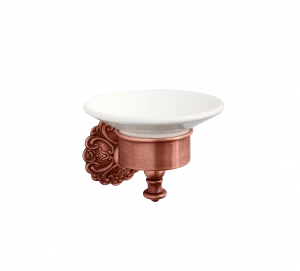 Gentry Home Настенный керамический подстаканник Ivy Медь GH100839