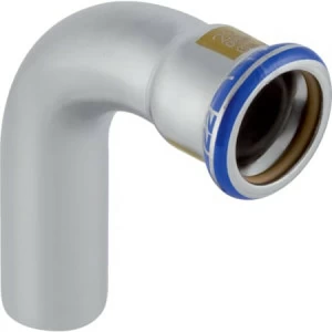 GEBERIT 34024 Отвод Geberit Mapress из нержавеющей стали, с гладким концевиком (газ)