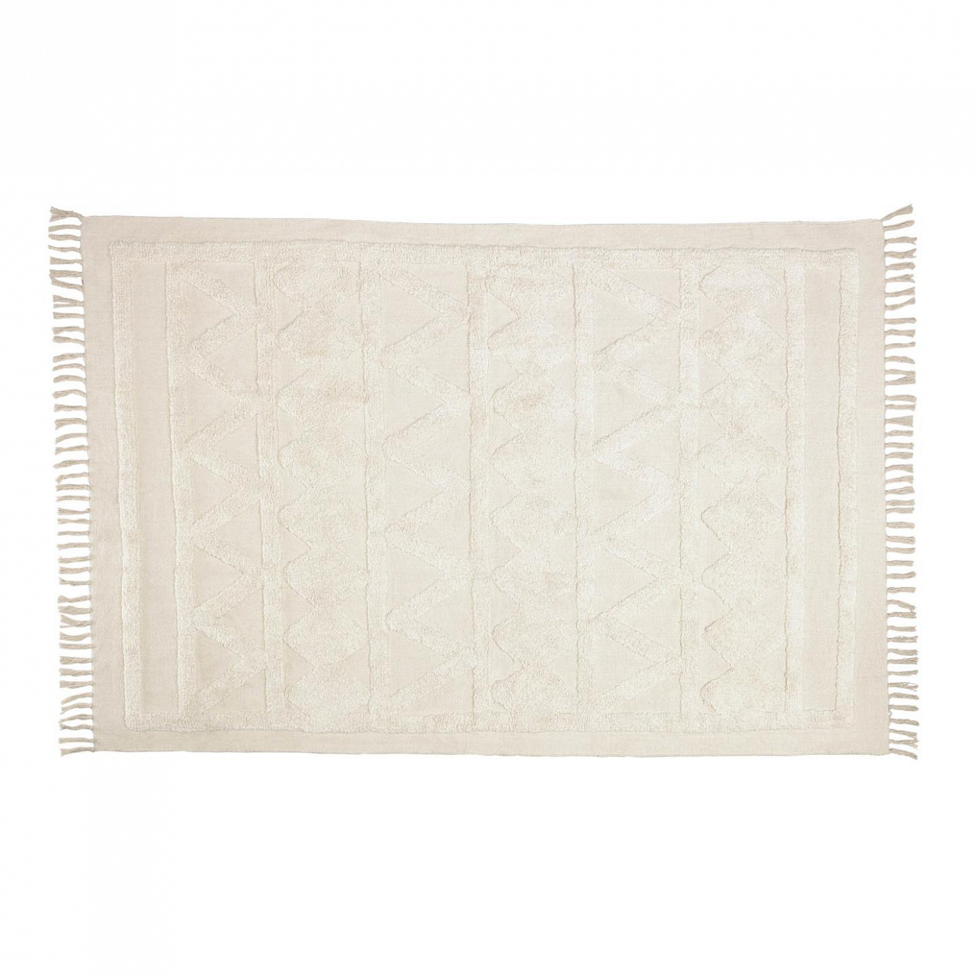 108441 Ковер из 100% хлопка бежевого цвета 140 x 200 см La Forma Dabria  - Вид №1