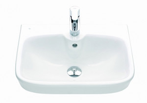 1166301101 Подвесная раковина настенная прямоугольная IDO Glow