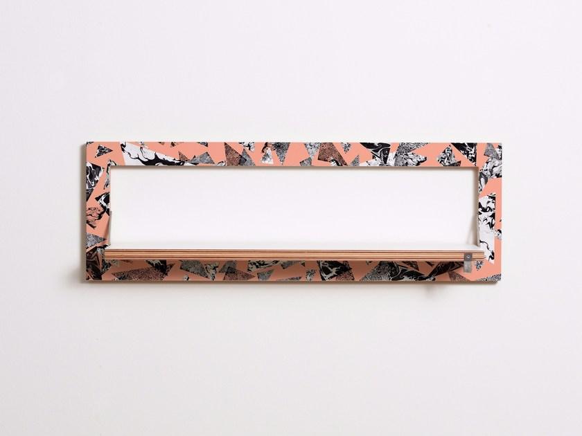 AMBIVALENZ Складная фанерная полка Fläpps shelf 80×27-1 Fl060043 - Вид №3