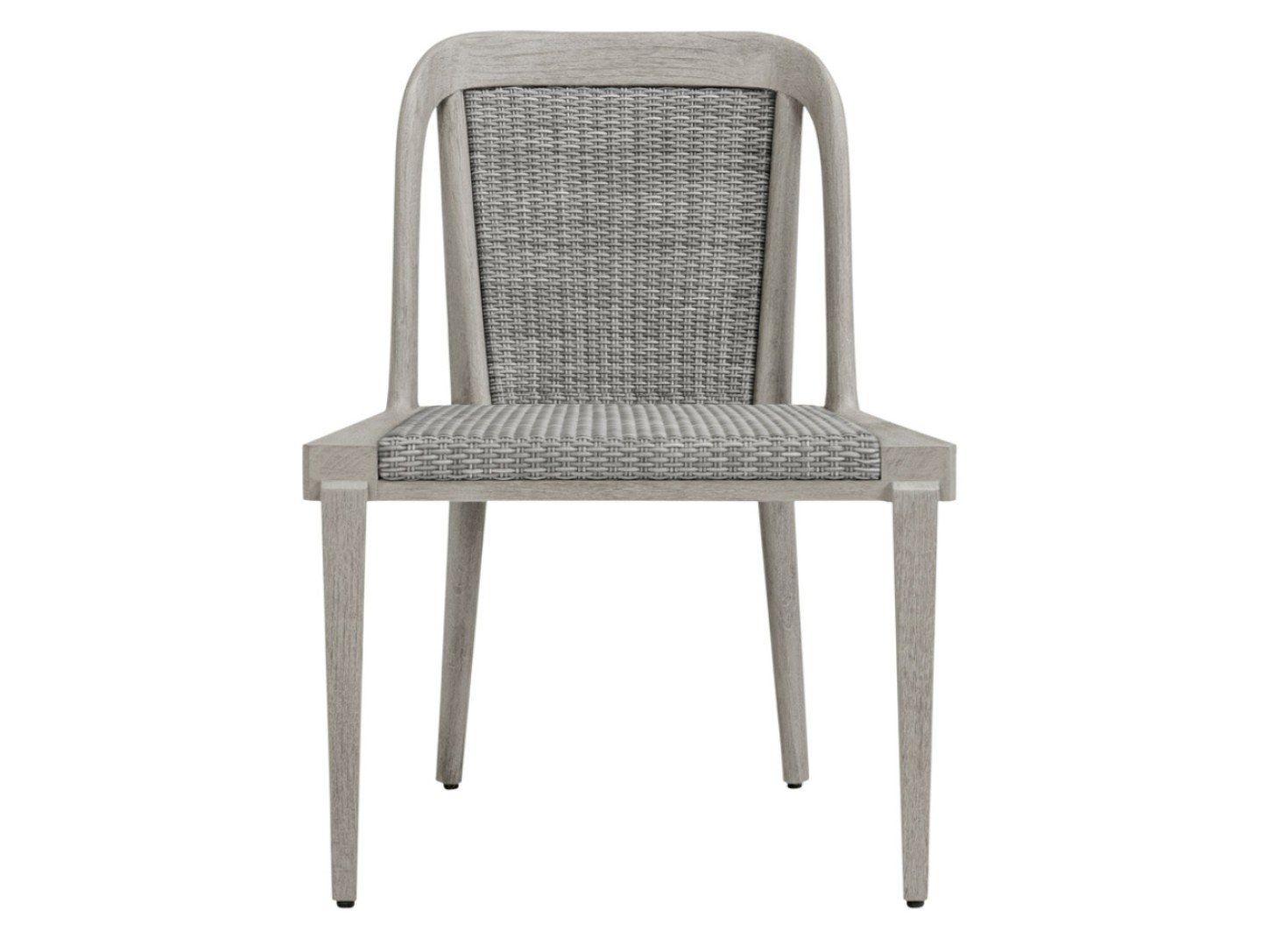 Садовый стул из тикового дерева и JanusFiber® JANUS et Cie Альпинарий ARCH-00045201 - Вид №1