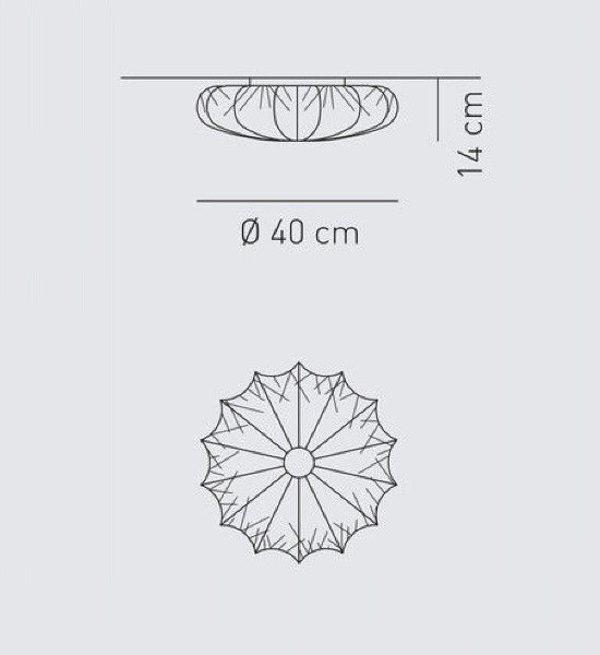Axo Light MUSE PLMUSE40STXXE27 универсальный Santreyd 101070 - Вид №2