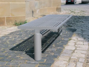 BENKERT BANKE Скамейка из нержавеющей стали Siardo