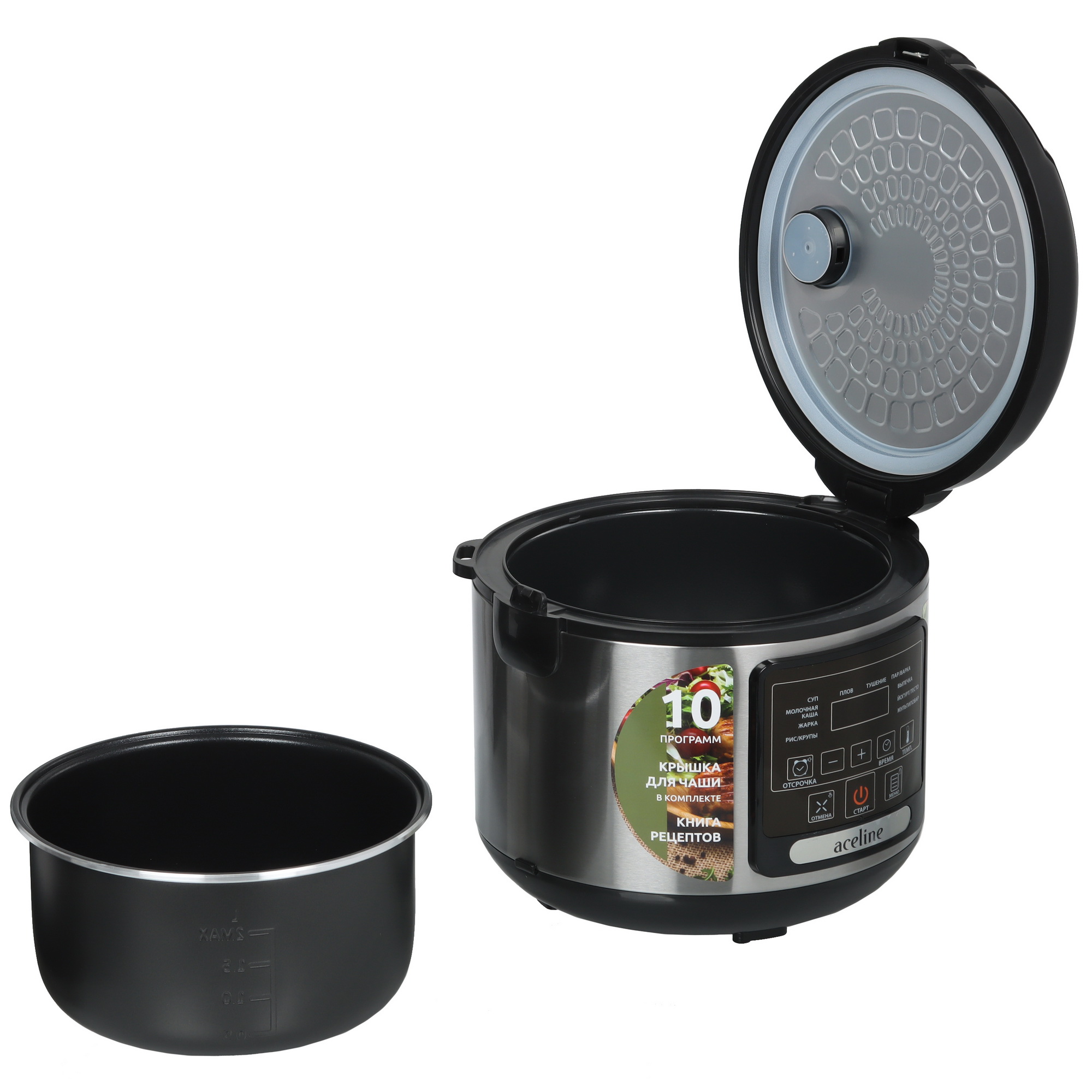 5453485 Мультиварка Aceline AMC553L черный STDN-0039672 - Вид №5