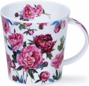 10650733 Dunoon Кружка Dunoon "Пионы.Кернгорм"480мл Фарфор костяной