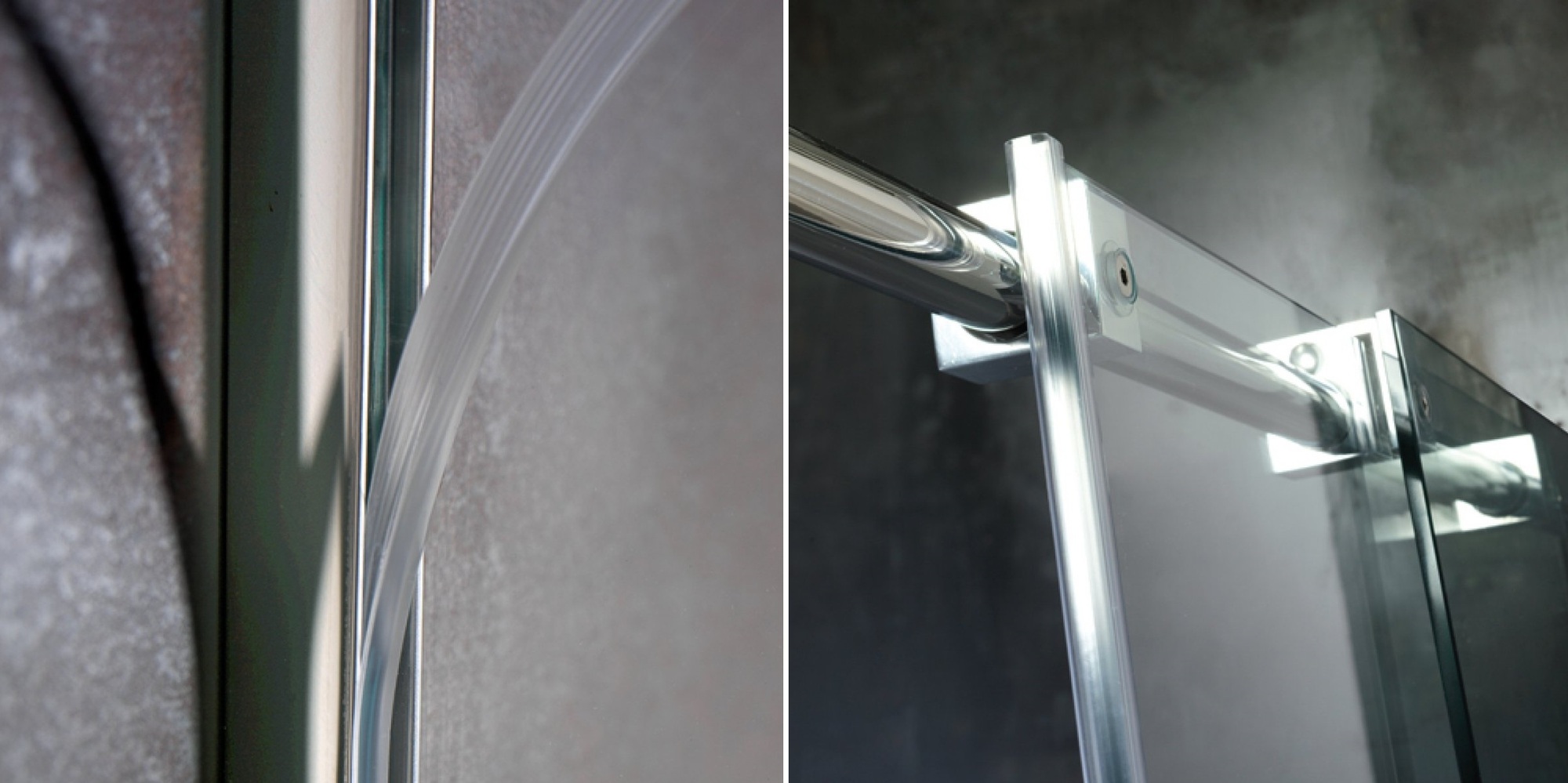 Душевой уголок Look L01 150x90 см Karolitalia BLUBLEULOOKL01150X90 - Вид №2