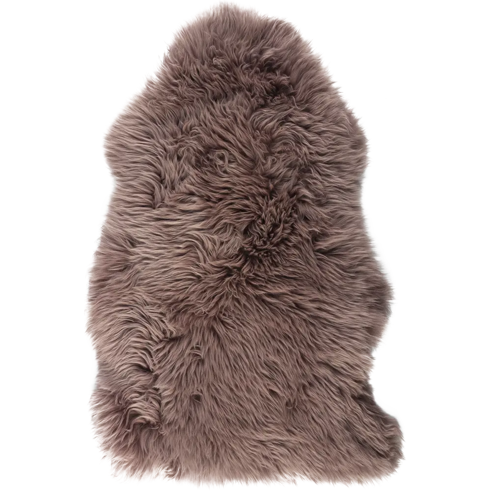 Шкура овечья одинарная 55x95 см цвет маренго 11600124 STLM-2175435 Santreyd 