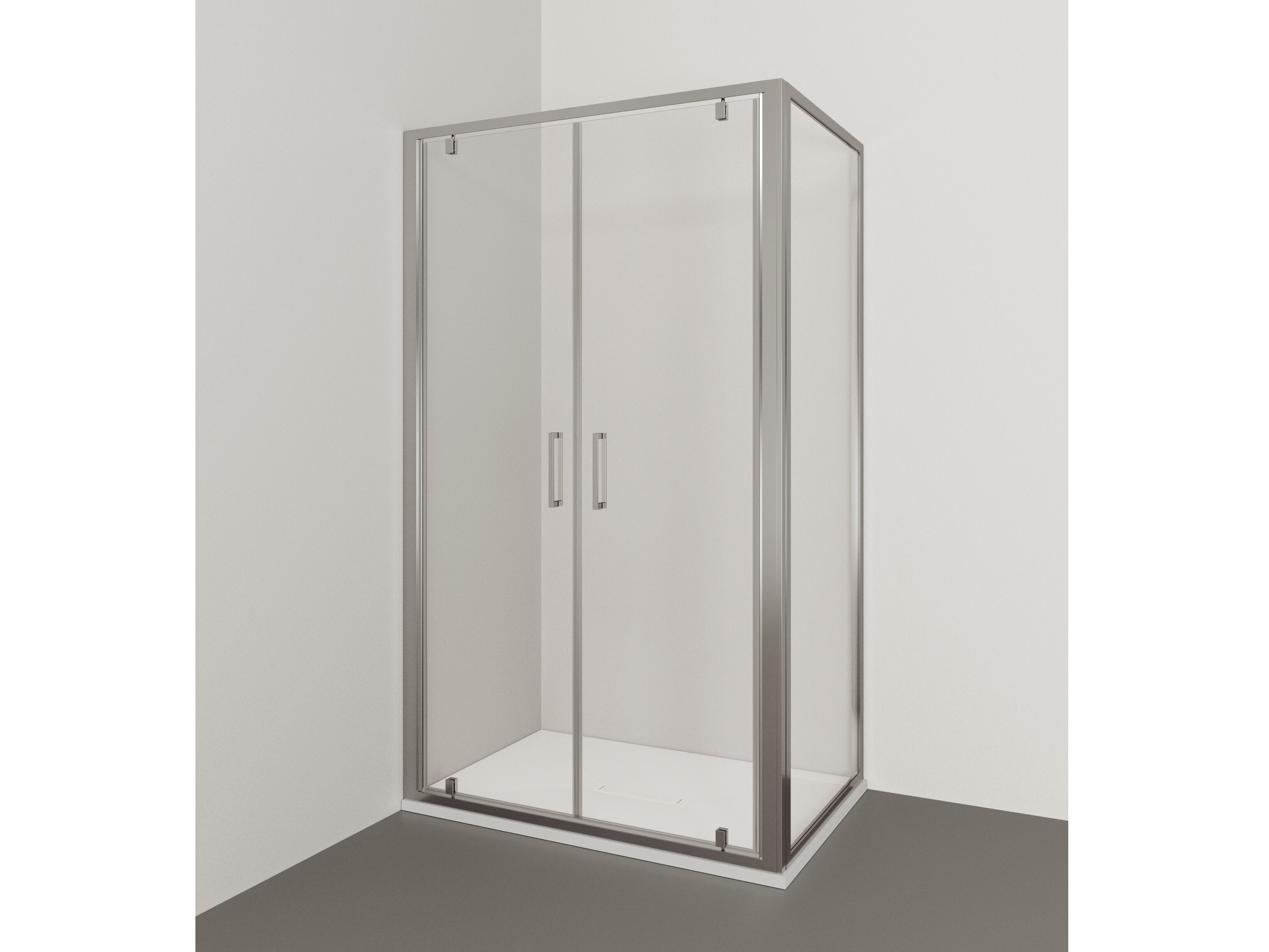 Угловая душевая кабина с поворотной дверью Kinedo Rainbow 6.0 ARCH-00114231