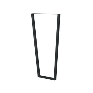 Подстолье барное Лофт 110 см трапеция металл цвет черный